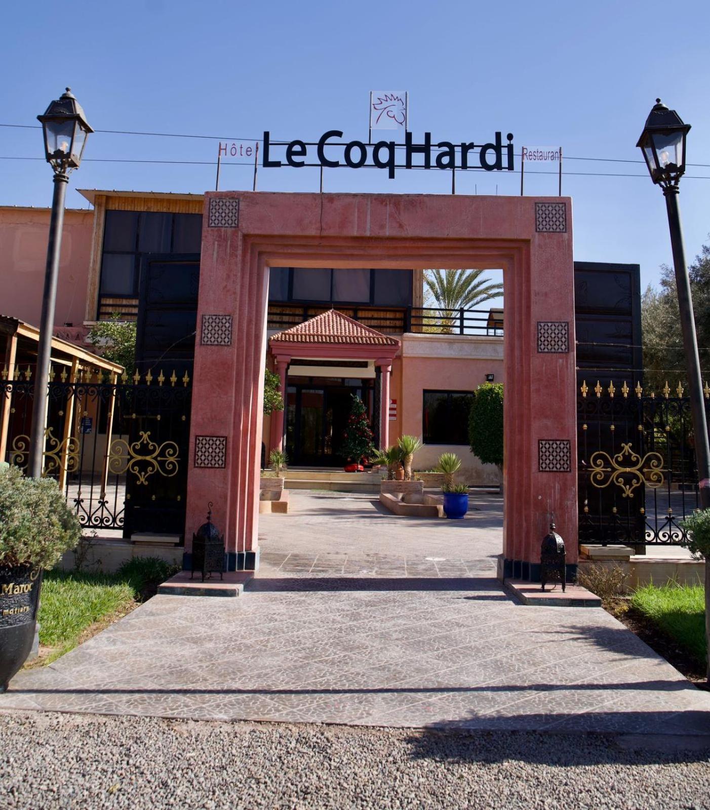 Hotel Le Coq Hardi Ait Ourir Exterior photo