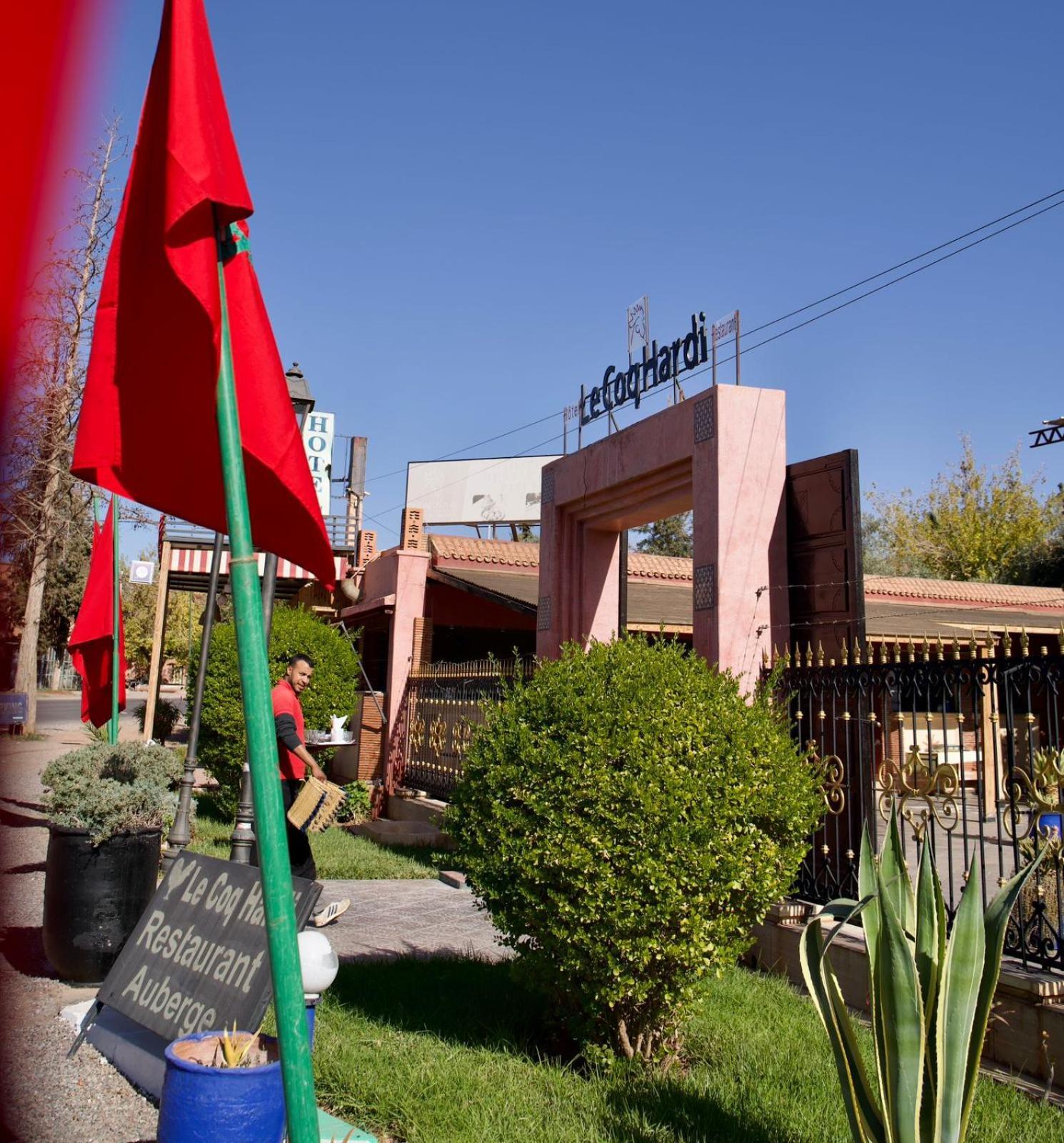 Hotel Le Coq Hardi Ait Ourir Exterior photo